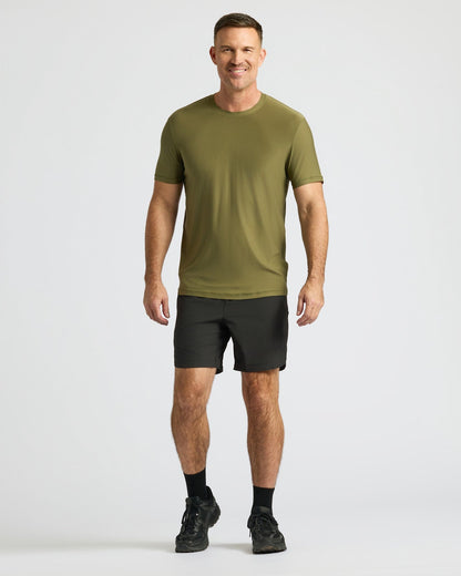 7" Black Active Training Shorts 2.0