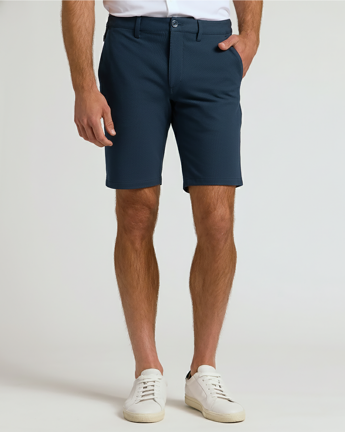 7" Navy Chino Shorts 2.0
