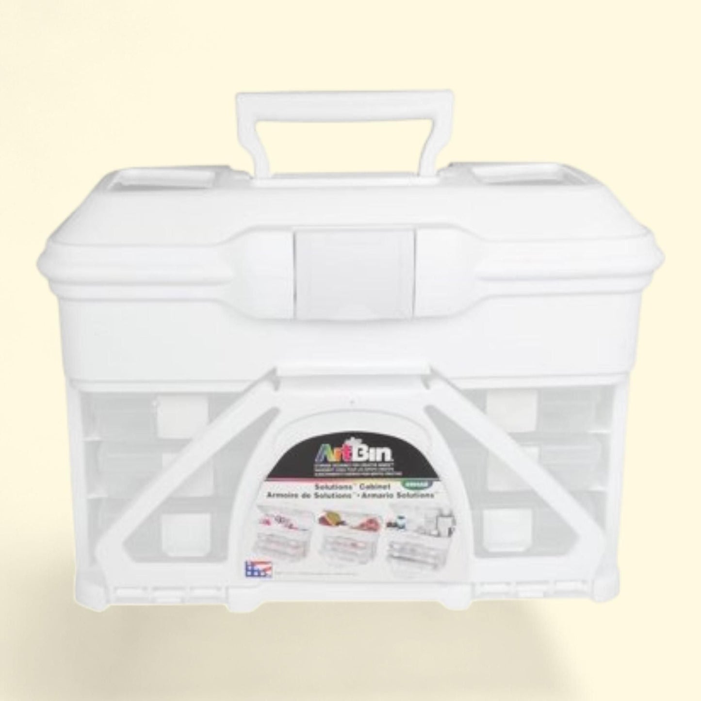 ArtBin Solutions Cabinet, White, 1 ct