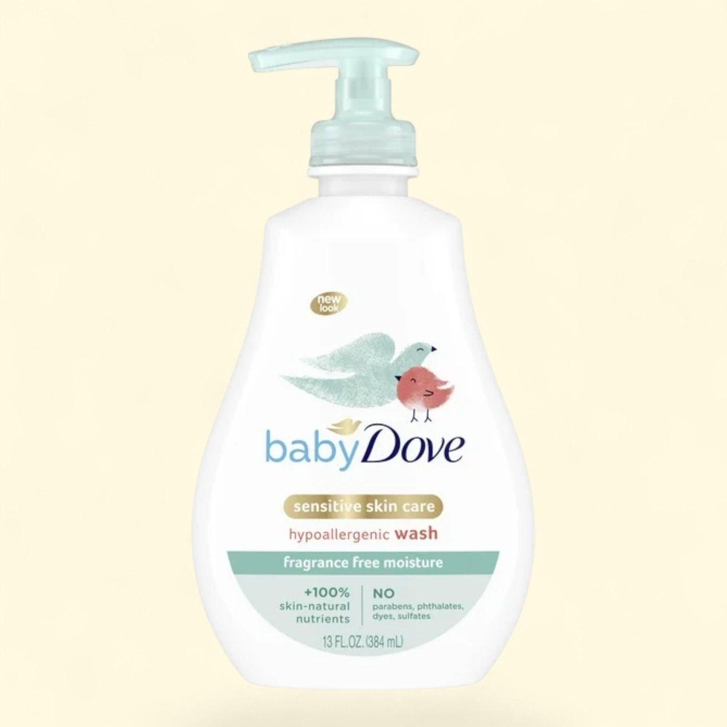 Baby Dove Tip to Toe Sensitive Hypoallergenic Liquid Body Wash, 13 fl oz