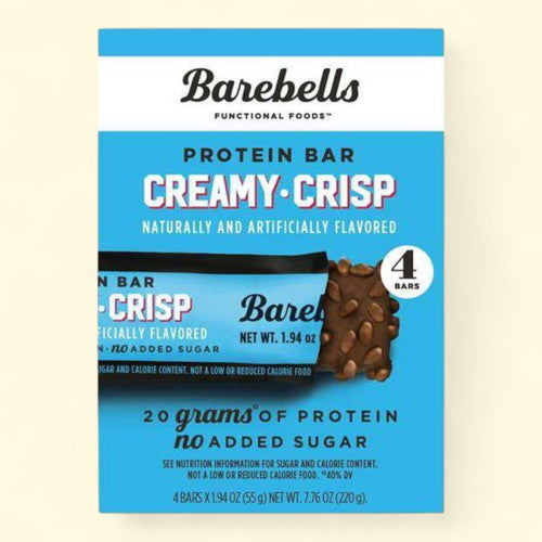 Barebells Nutrition Bars, Creamy Crisp, 7.76oz/4pk