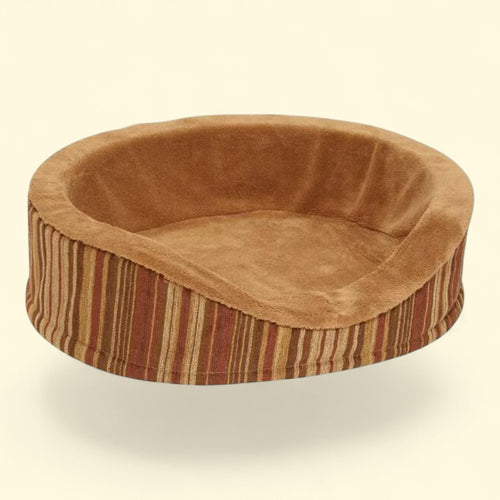 Aspen Pet Antimicrobial Dog Bed, 18" Oval