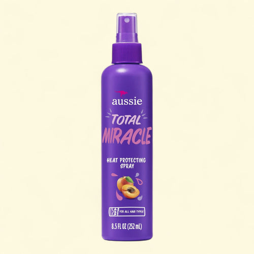 Aussie Total Miracle Heat Protecting Spray, 8.5 fl oz