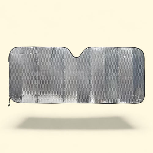 BDK Metallic Black Car Window Sun Shade, 2PC, 31.75" x 28.75"