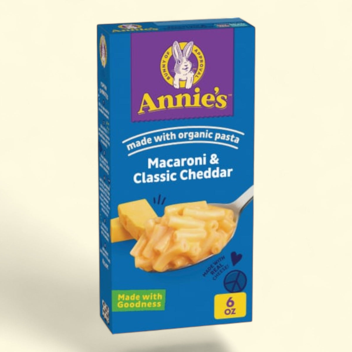 Annie's Classic Cheddar Mac and Cheese, 6 oz