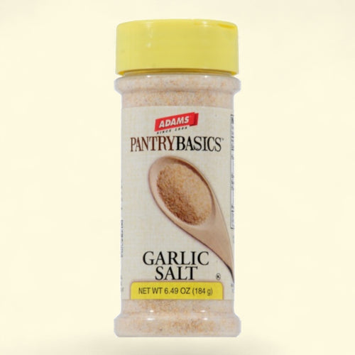 Adams Garlic Salt, 6.49 oz