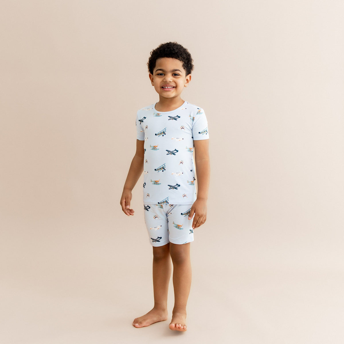 Short Sleeve Pajamas in Take Off