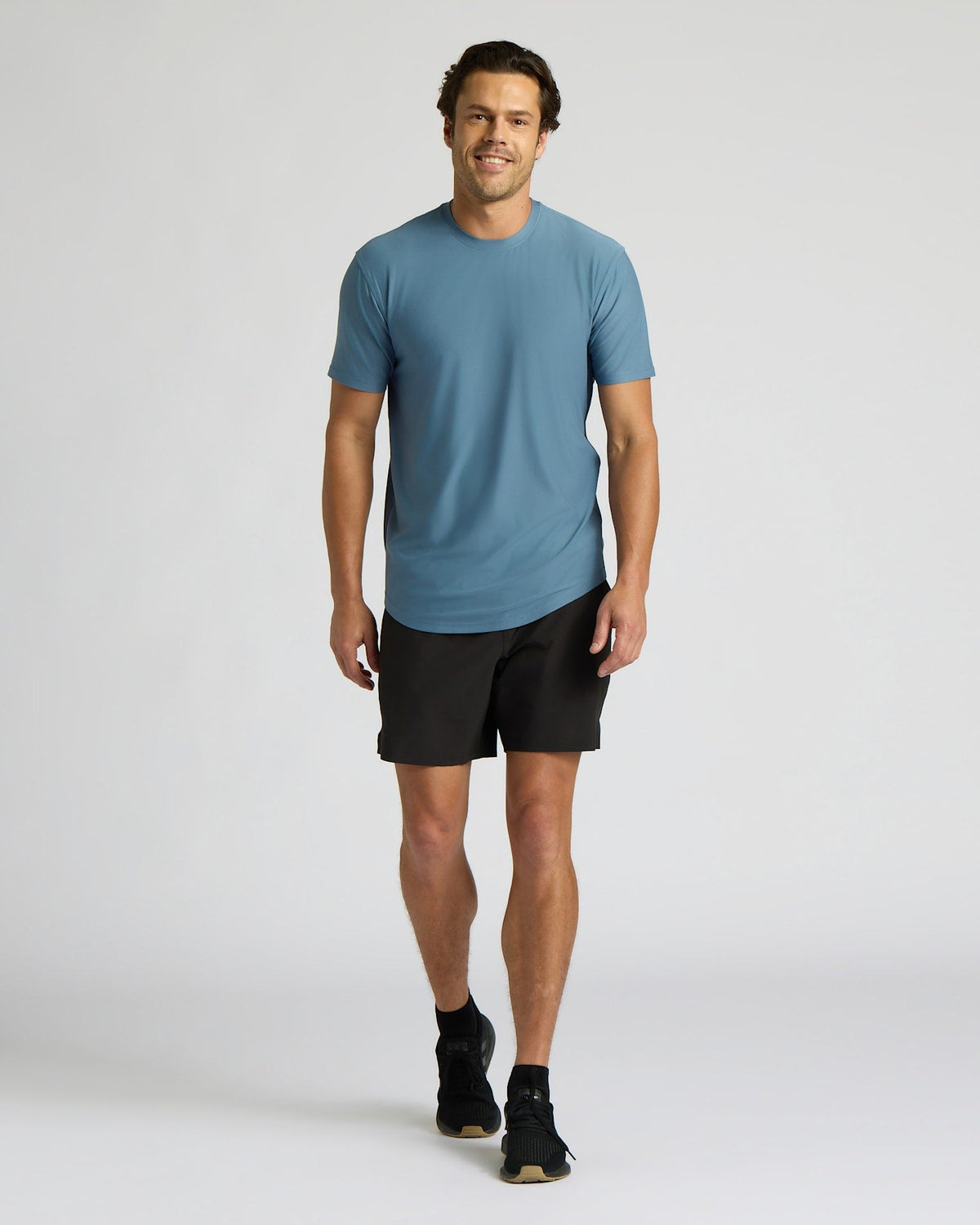 Active Curved Hem Crew 3-Pack