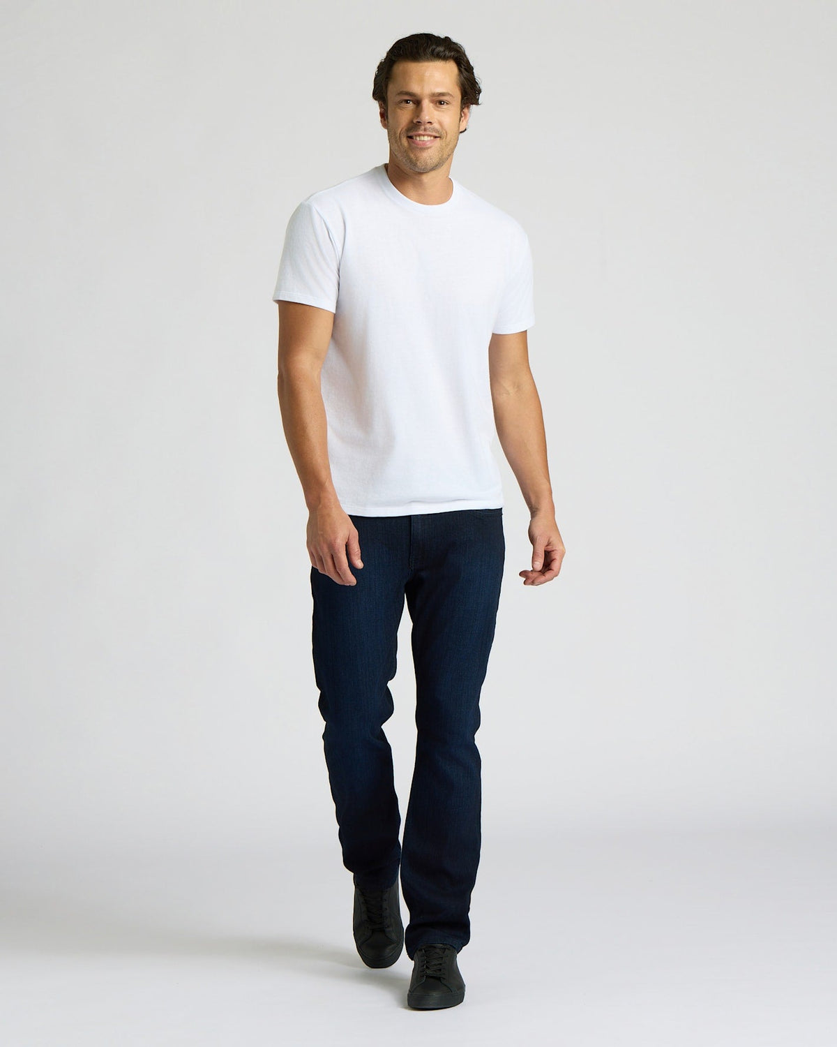 All White Short Classic Crew Neck 3-Pack