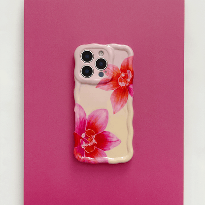 Wavy Phone Case - Orchid Sunset