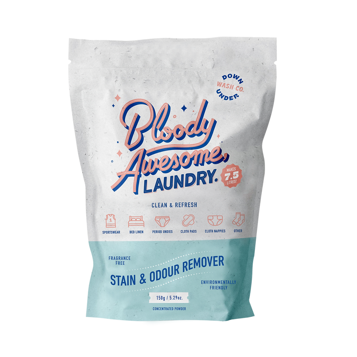 Downunder Wash Co Stain Remover Powder