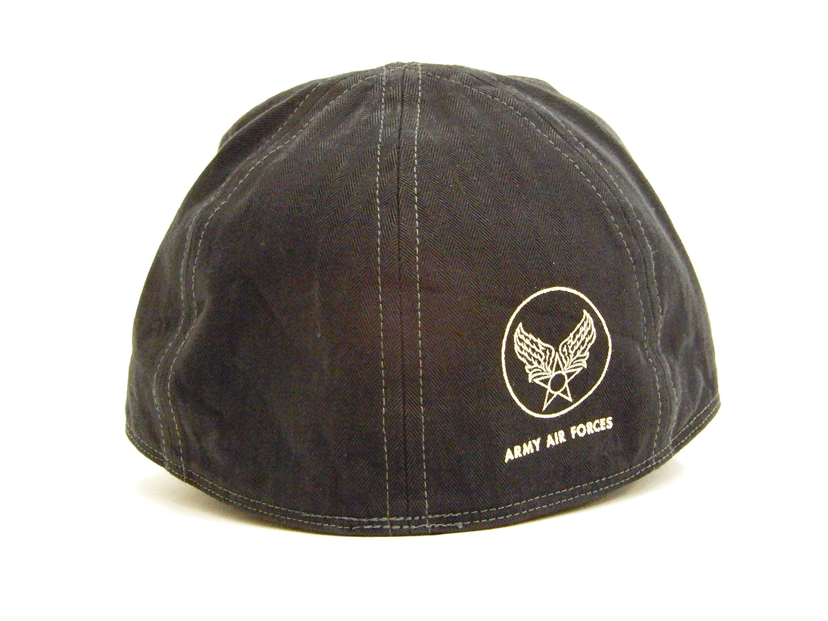 Buzz Rickson William Gibson Men's Army Cap Type A-3 Black Military Hat BR02519 Black