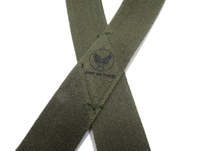 Buzz Rickson Suspenders Men's Reproduction of X back Design Military Button-on Braces for A-11 Trousers BR02718 149 Olive