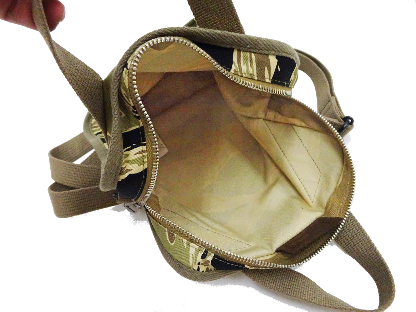 Buzz Rickson Men's Casual Small Shoulder Bag - Gold Tiger Camouflage, Modern Reinterpretation of WWII U.S. Army Air Forces Pilot Gear, BR02878