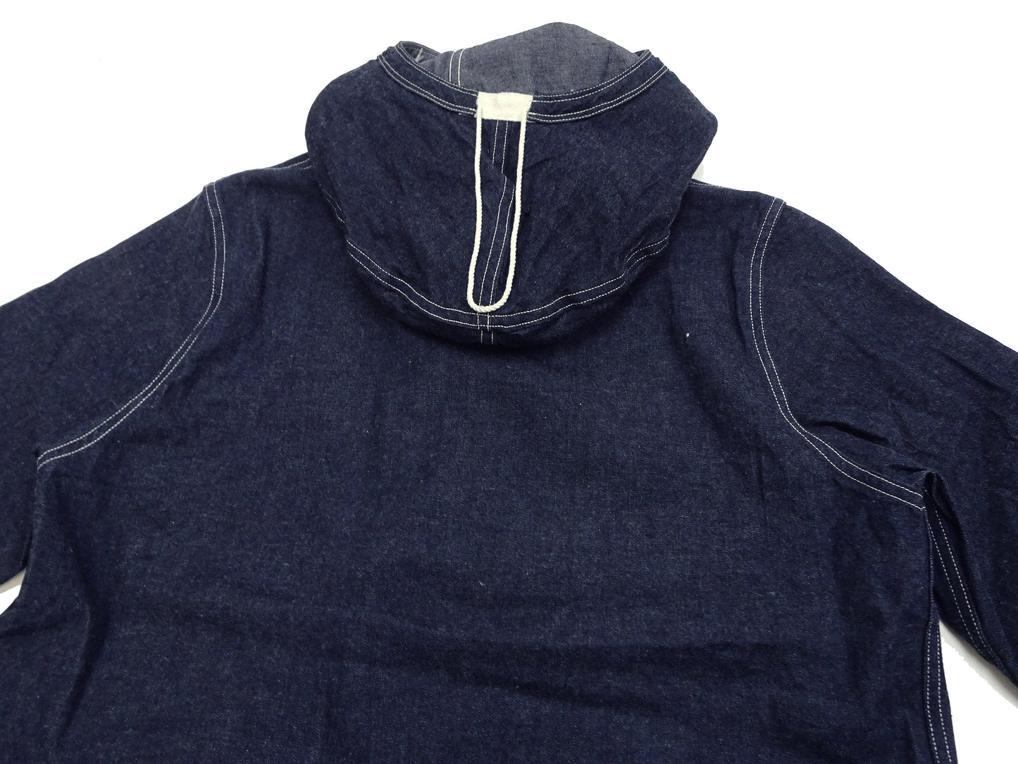 Buzz Rickson U.S. Navy Denim Gas Protective Parka - WWII Denim Anti-Gas Parka (Gunner Smock Jacket) BR11703 One-Wash