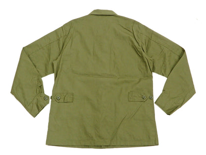 Buzz Rickson Tropical Jacket Men's US Vietnam War Jungle Fatigue Jacket BR12247 Olive