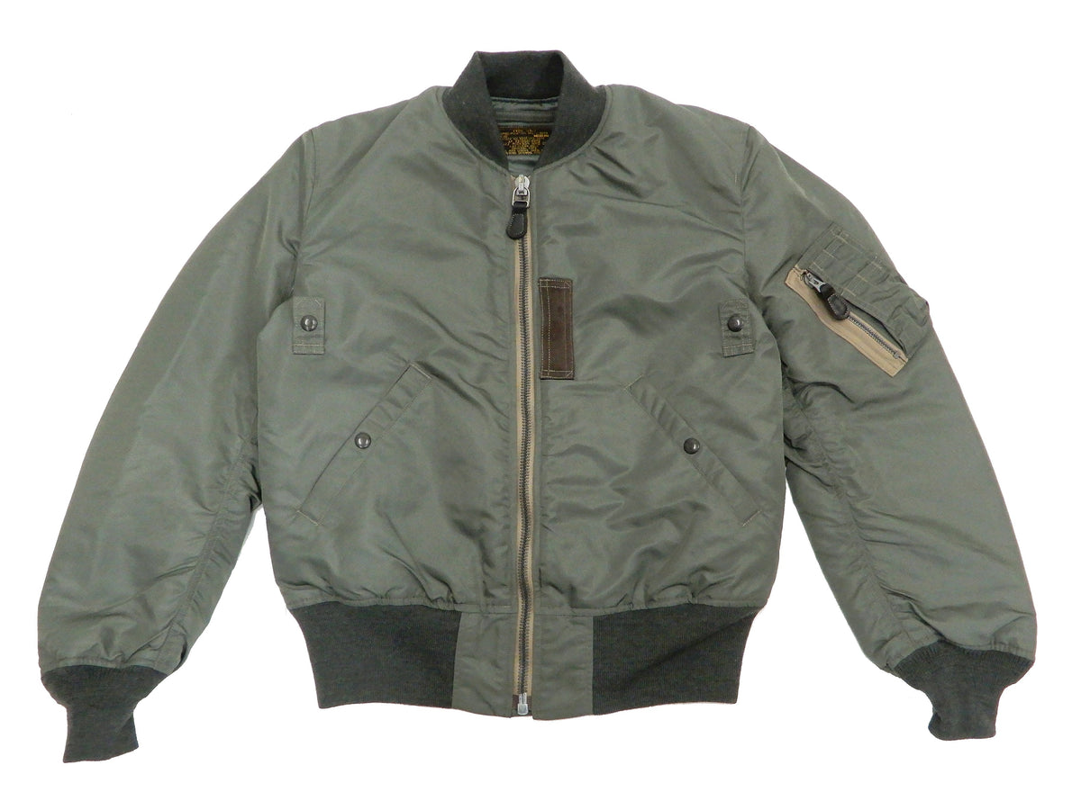 Buzz Rickson MA-1 Flight Jacket Men's Slender Version MA1 Bomber Jacket BR14920