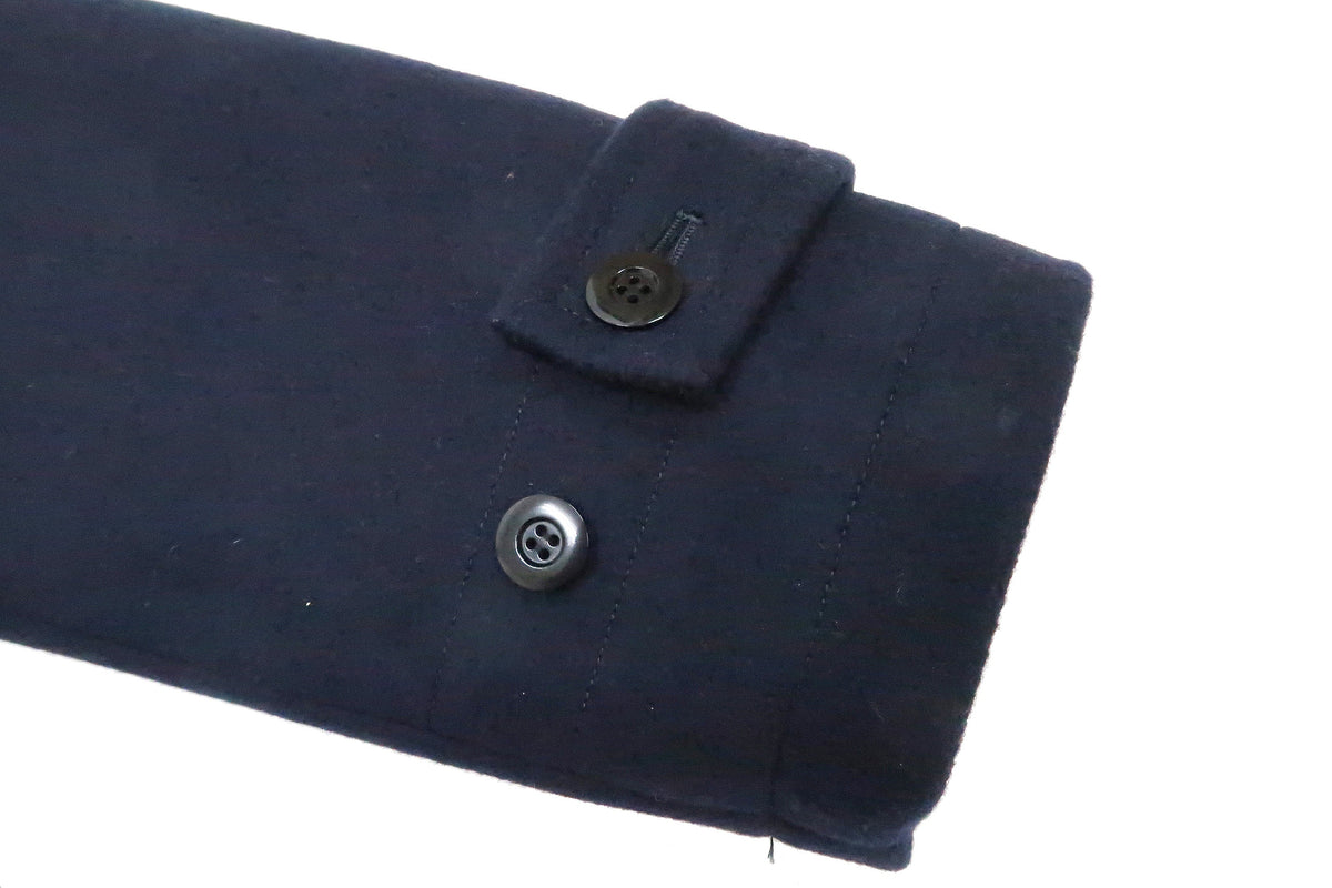 Buzz Rickson Duffel Coat Men's Reproduction of WW2 Royal Navy Duffle Coat BR15164 128 Navy-Blue