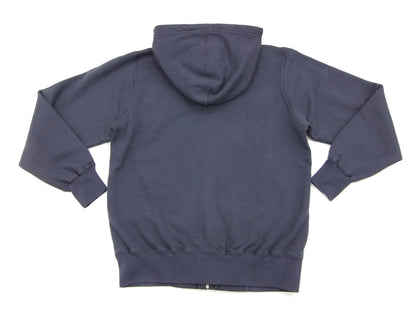 Buzz Rickson Hoodie Men's USAAF Insignia Hoodie Zip Front Hooded Sweatshirt BR65599 Faded-Navy-Blue