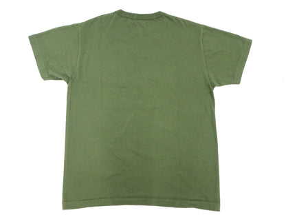 Buzz Rickson T-shirt Men's Griffiss Air Force Base Military Graphic Short Sleeve Loopwheeled Tee BR79343 149 Olive
