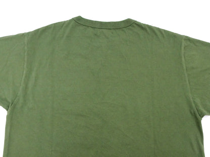 Buzz Rickson T-shirt Men's Griffiss Air Force Base Military Graphic Short Sleeve Loopwheeled Tee BR79343 149 Olive