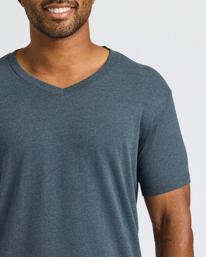 All White Classic V-Neck 10-Pack