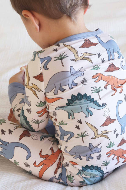 Dino Dude Two Piece Pajama Set