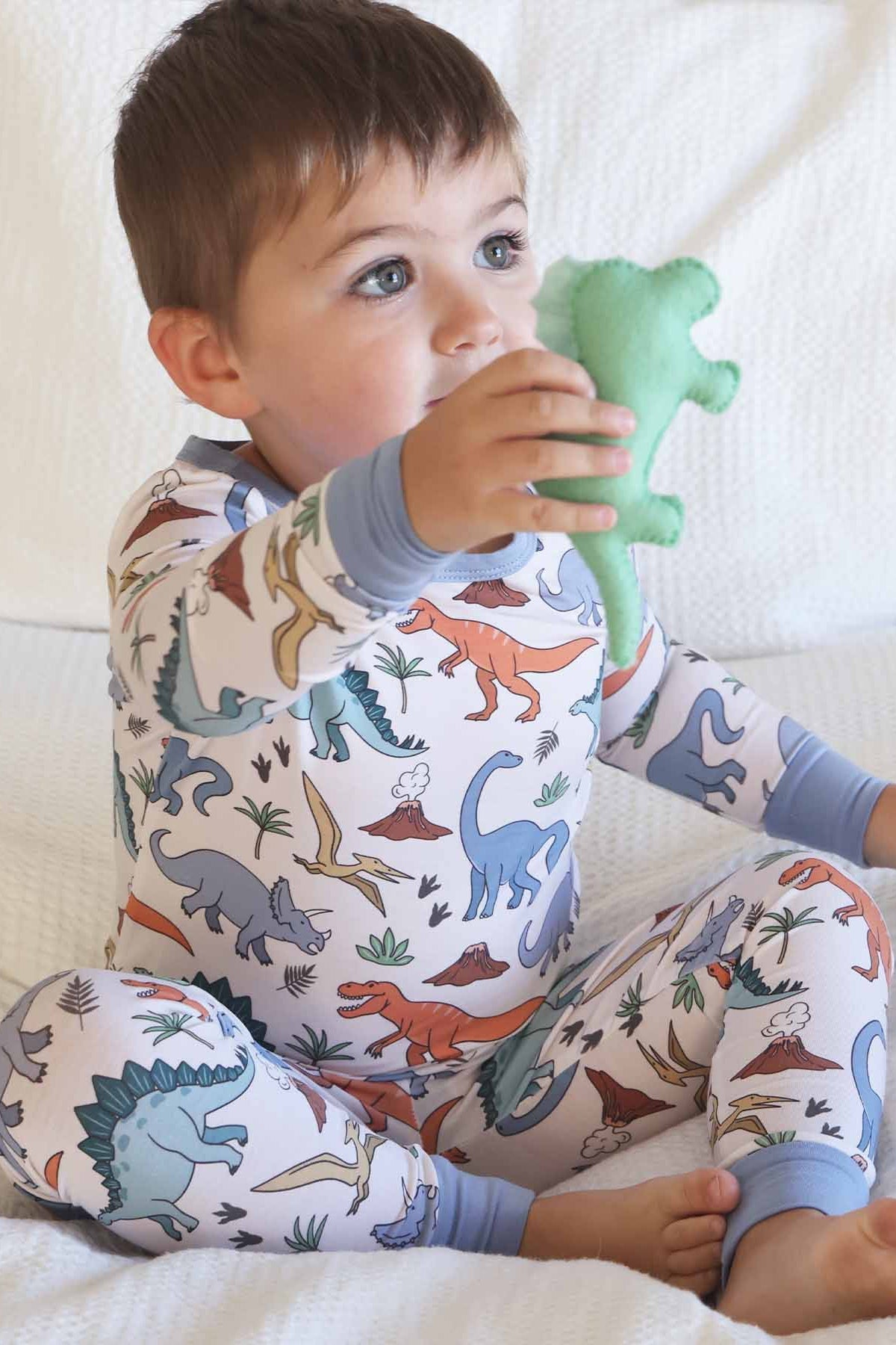 Dino Dude Two Piece Pajama Set