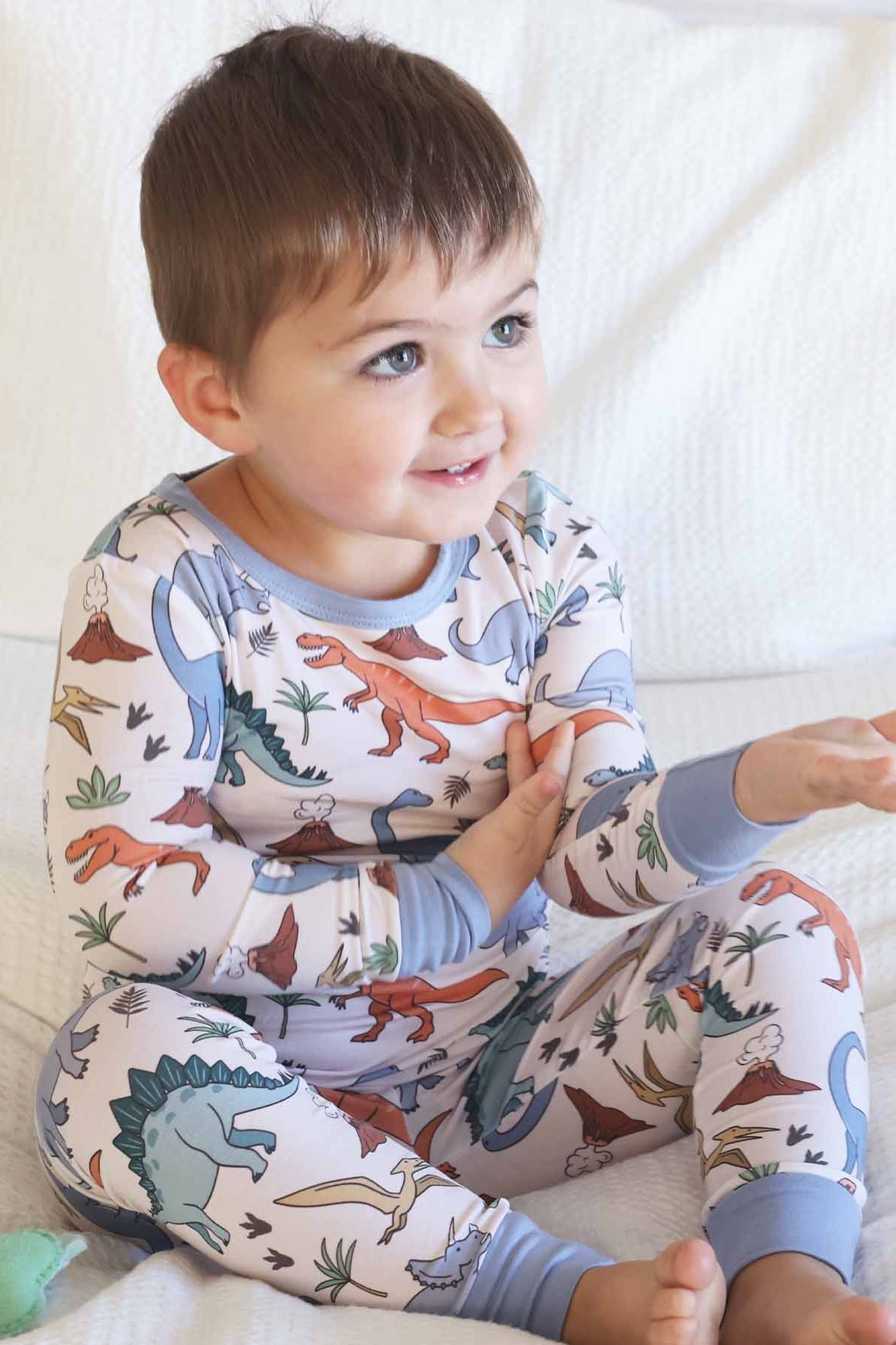 Dino Dude Two Piece Pajama Set