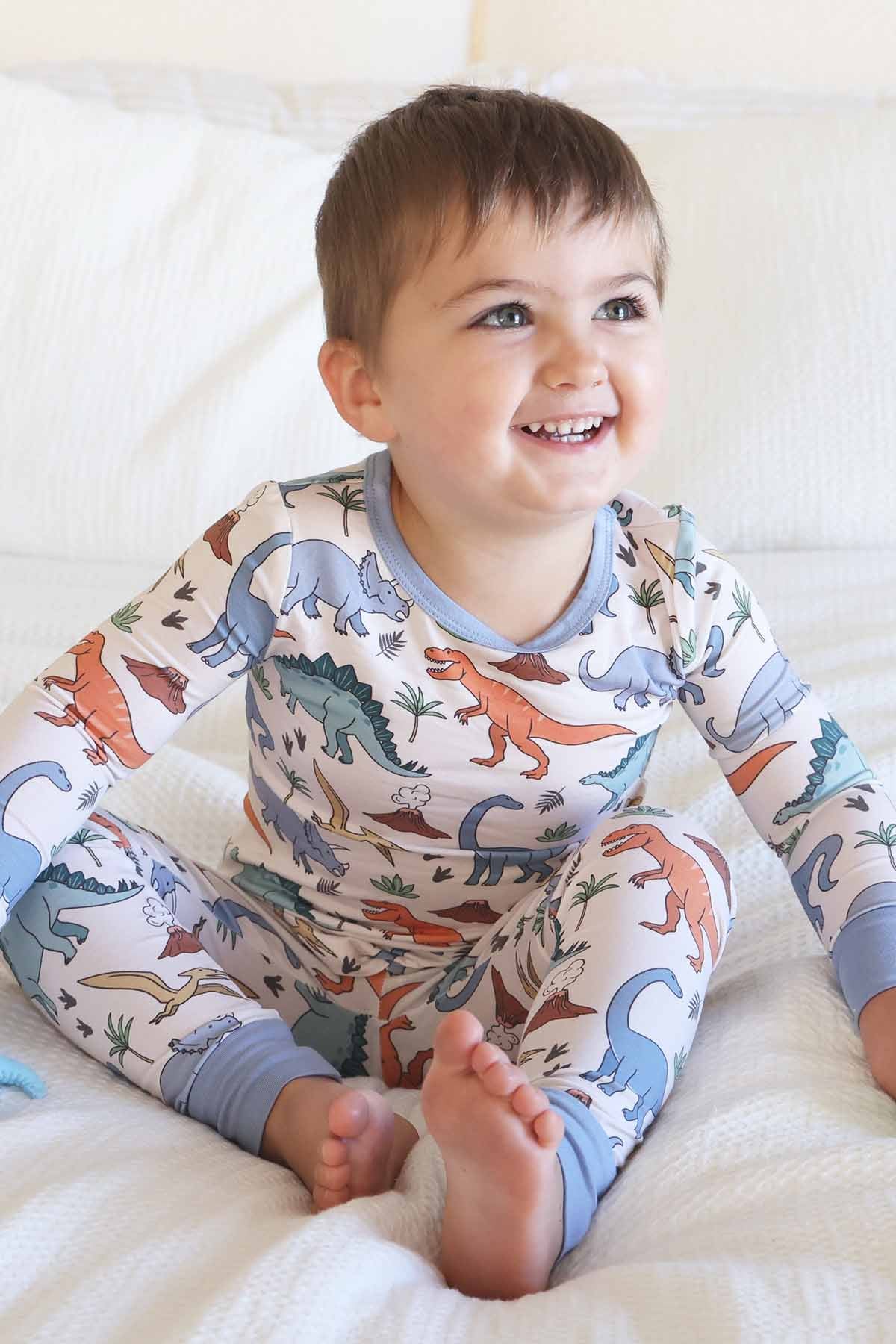 Dino Dude Two Piece Pajama Set