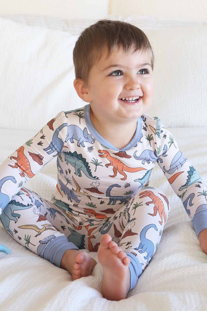 Dino Dude Two Piece Pajama Set