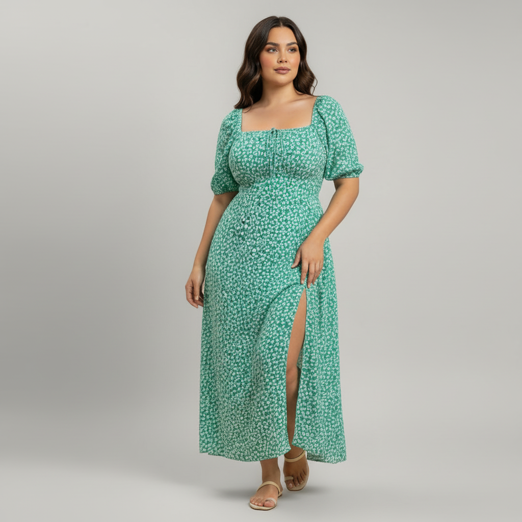 Ditsy Plus Floral Maxi for Women