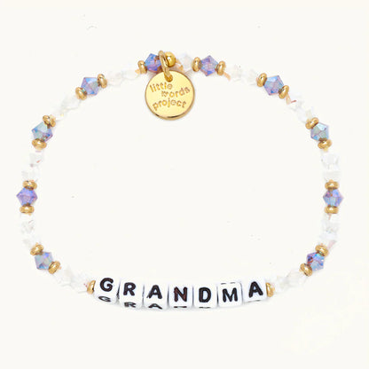 Little Words Bracelets, Family Words (Grandma, Nana, Mom, etc)