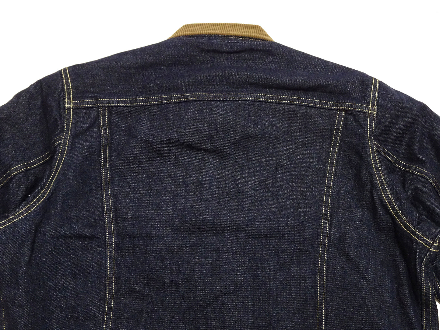 Lee Japan 101-LJ Storm Rider-Inspired Blanket-Lined Denim Jacket - 13 oz Left-Hand Twill Indigo - One-Wash - (LM5110-100 Deep Indigo)