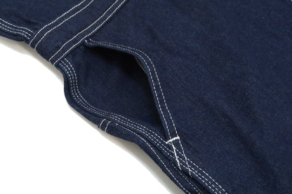 Lee Coverall Men's Reproduction of Union-All Long Sleeve Unlined Coveralls LM7213 LM7213-200 Rince Deep Blue Indigo