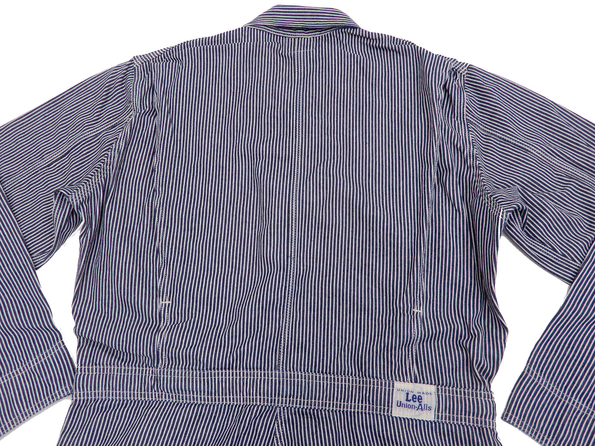 Lee Coverall Men's Reproduction of Union-All Long Sleeve Unlined Coveralls LM7213 LM7213-104 Hickory Stripe