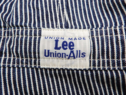 Lee Coverall Men's Reproduction of Union-All Long Sleeve Unlined Coveralls LM7213 LM7213-104 Hickory Stripe