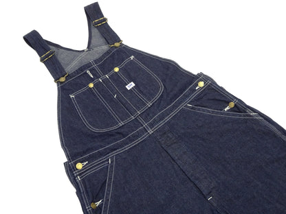 Lee Overalls Men's Casual Fashion Bib Overall High-Back LM7254 LM7254-2100 Rince Deep Blue Indigo