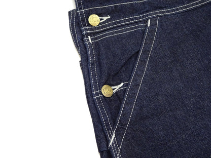 Lee Overalls Men's Casual Fashion Bib Overall High-Back LM7254 LM7254-2100 Rince Deep Blue Indigo