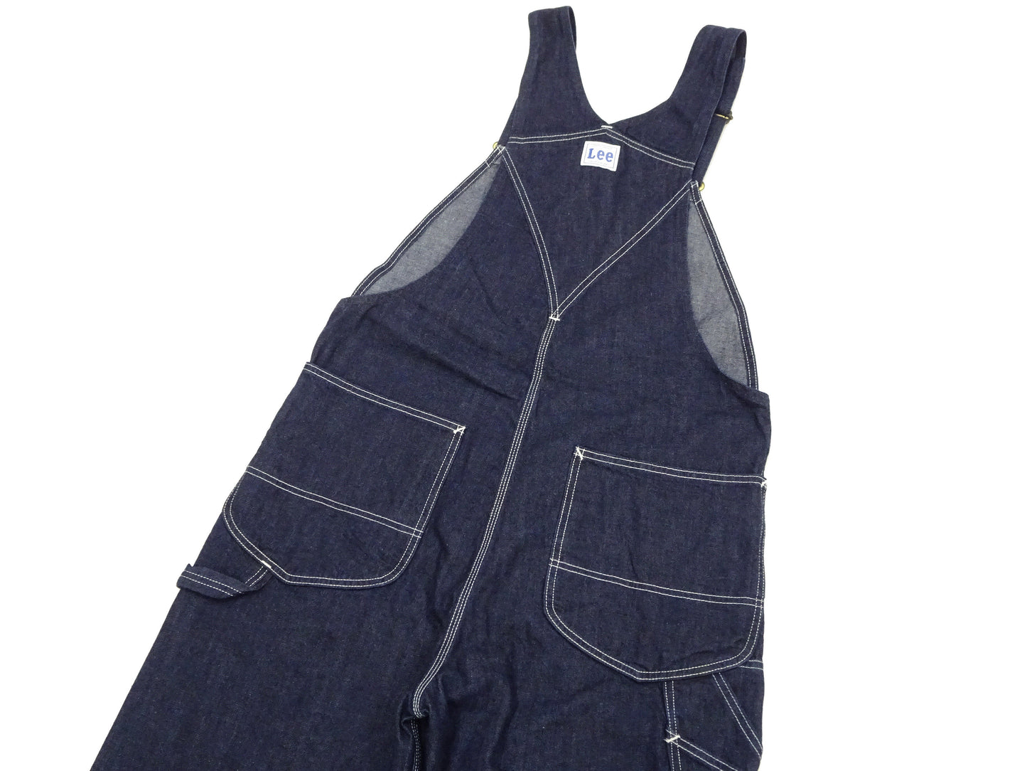 Lee Overalls Men's Casual Fashion Bib Overall High-Back LM7254 LM7254-2100 Rince Deep Blue Indigo