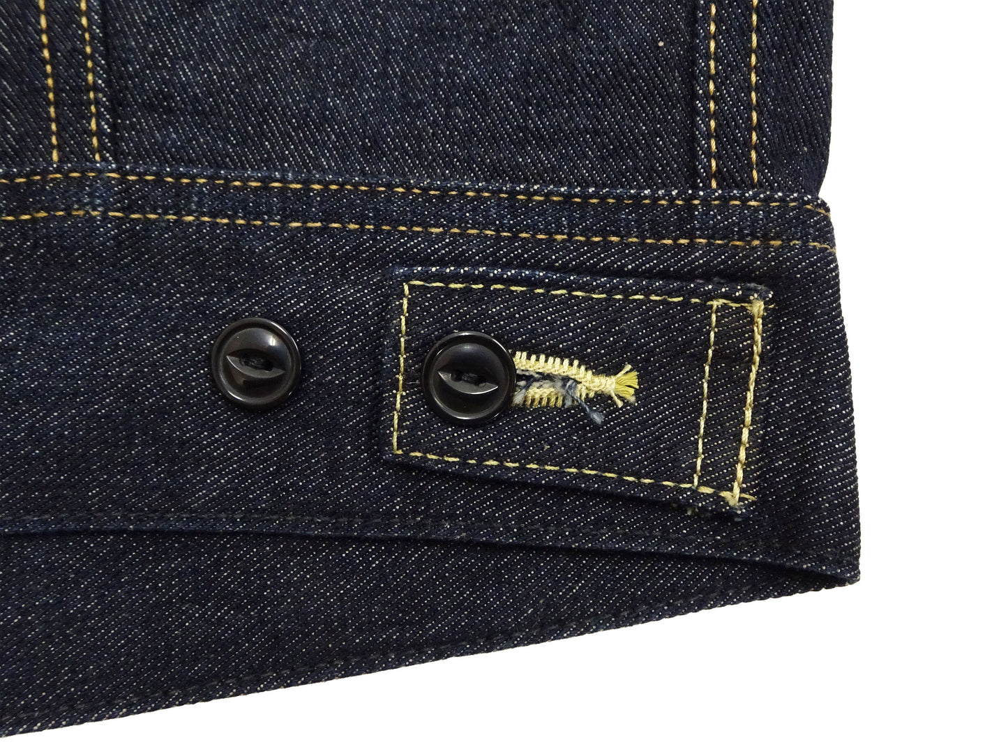 Lee 101J Rider Jacket Men's Denim Jacket 14.4 oz Left-Hand Twill - Lee Japan Reproduction (LM8100-500 Deep Indogo One-Wash)