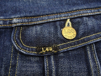 Lee 101J Rider Jacket Men's Denim Jacket 14.4 oz Left-Hand Twill - Lee Japan Reproduction (LM8100-526 Faded Indigo One-Wash)