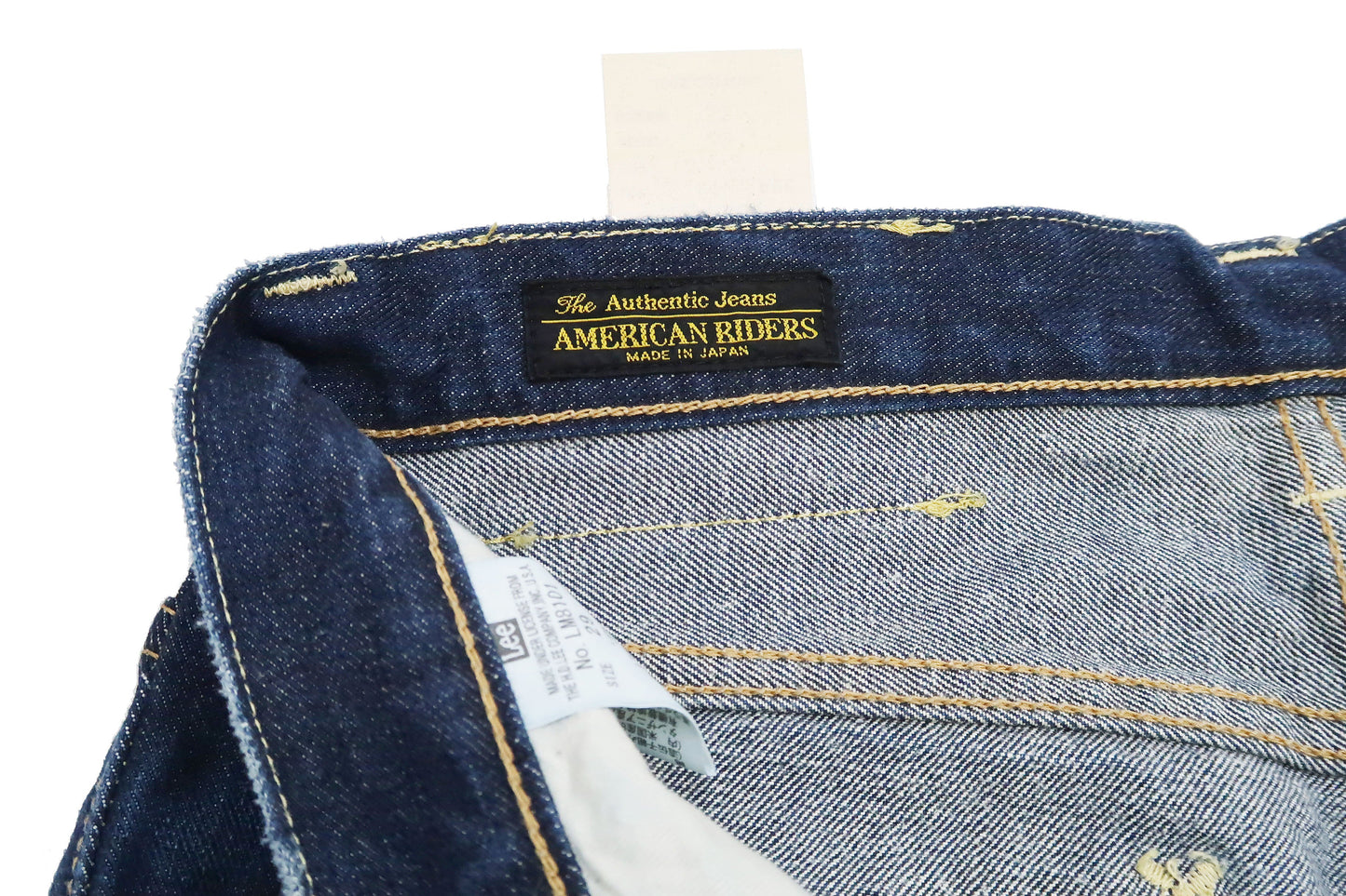 Lee Jeans 101Z with Zip fly Men's Regular Fit Straight Jeans LM8101 Made in Japan LM8101-526 Pre-Faded Blue Indigo Denim