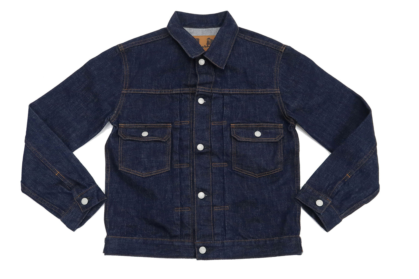 Kojima Genes Denim Jacket Men's 15oz Japanese Selvage Denim Type 2 Style Jean Jacket RNB-552 rnb552