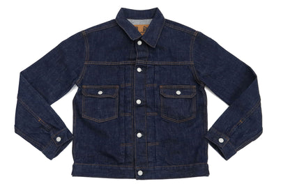 Kojima Genes Denim Jacket Men's 15oz Japanese Selvage Denim Type 2 Style Jean Jacket RNB-552 rnb552