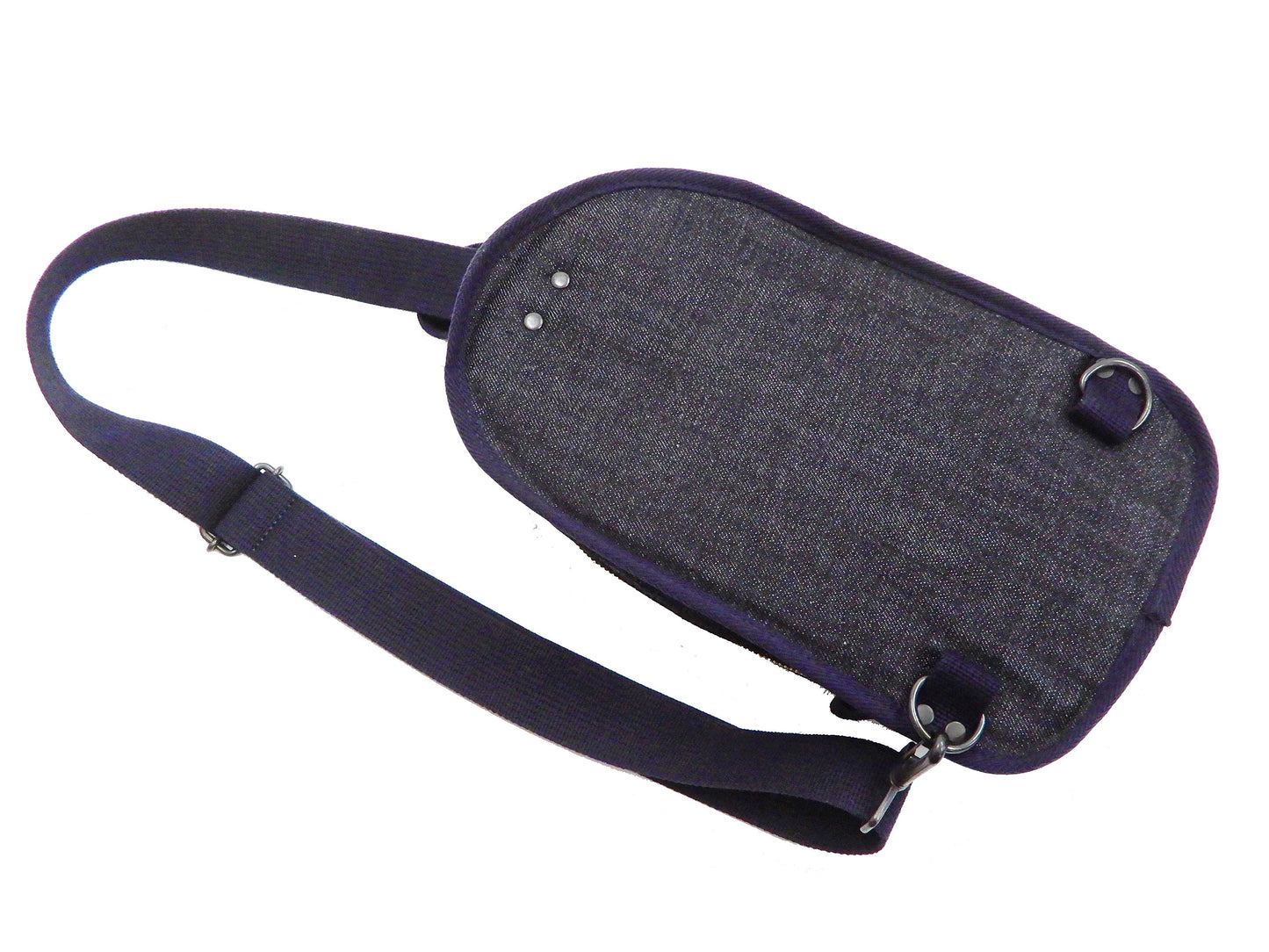 Kojima Genes Sling Bag Men's Casual Small Crossbody Backpack rnb953 RNB-953 Indigo-Denim