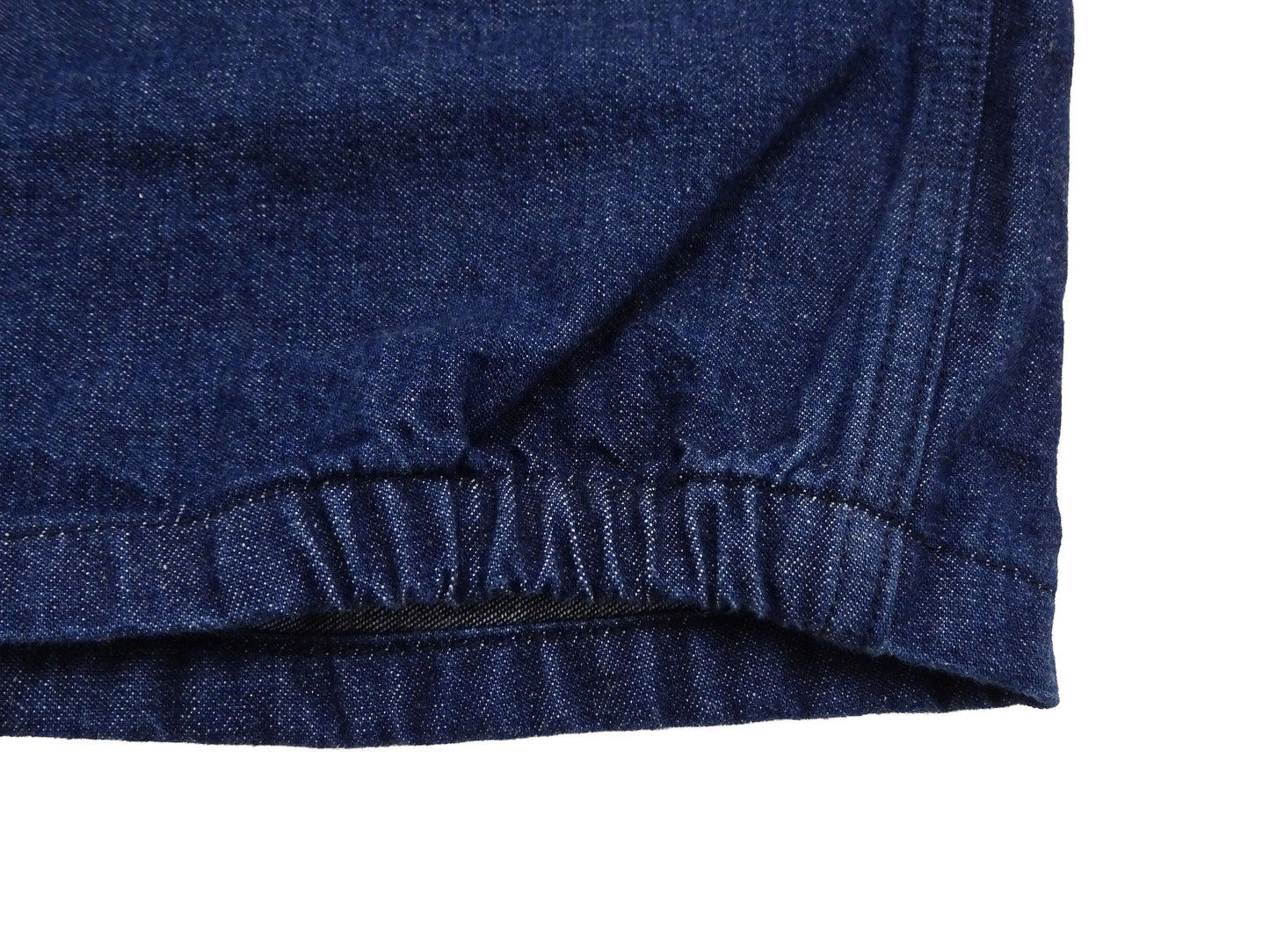 Sugar Cane Men's Denim Sports Jacket, 1950s American Style Unlined Lightweight Cotton Denim Jacket, Made in Japan (SC15913 128 Navy)