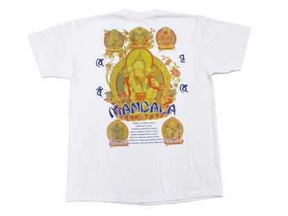 Sun Surf T-shirt Men's Mandala Graphic Short Sleeve Hawaiian Tee SS79164 101 White
