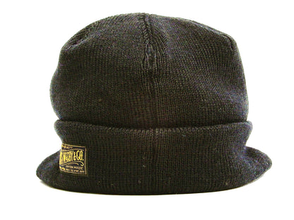TOYS McCOY Men's M1941 Jeep Cap Radar Cap with Ear Flaps Winter Knit Hat TMA1842 Navy-Blue