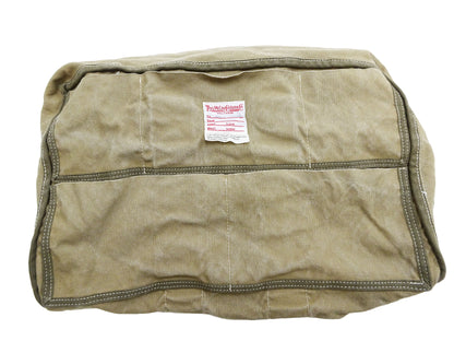 TOYS McCOY Men's Steve McQueen Aviator’s Kit Bag “V. HILTS” - Canvas Boston Duffel Bag Inspired by The Great Escape - Made in Japan (TMA2522 041 Khaki)